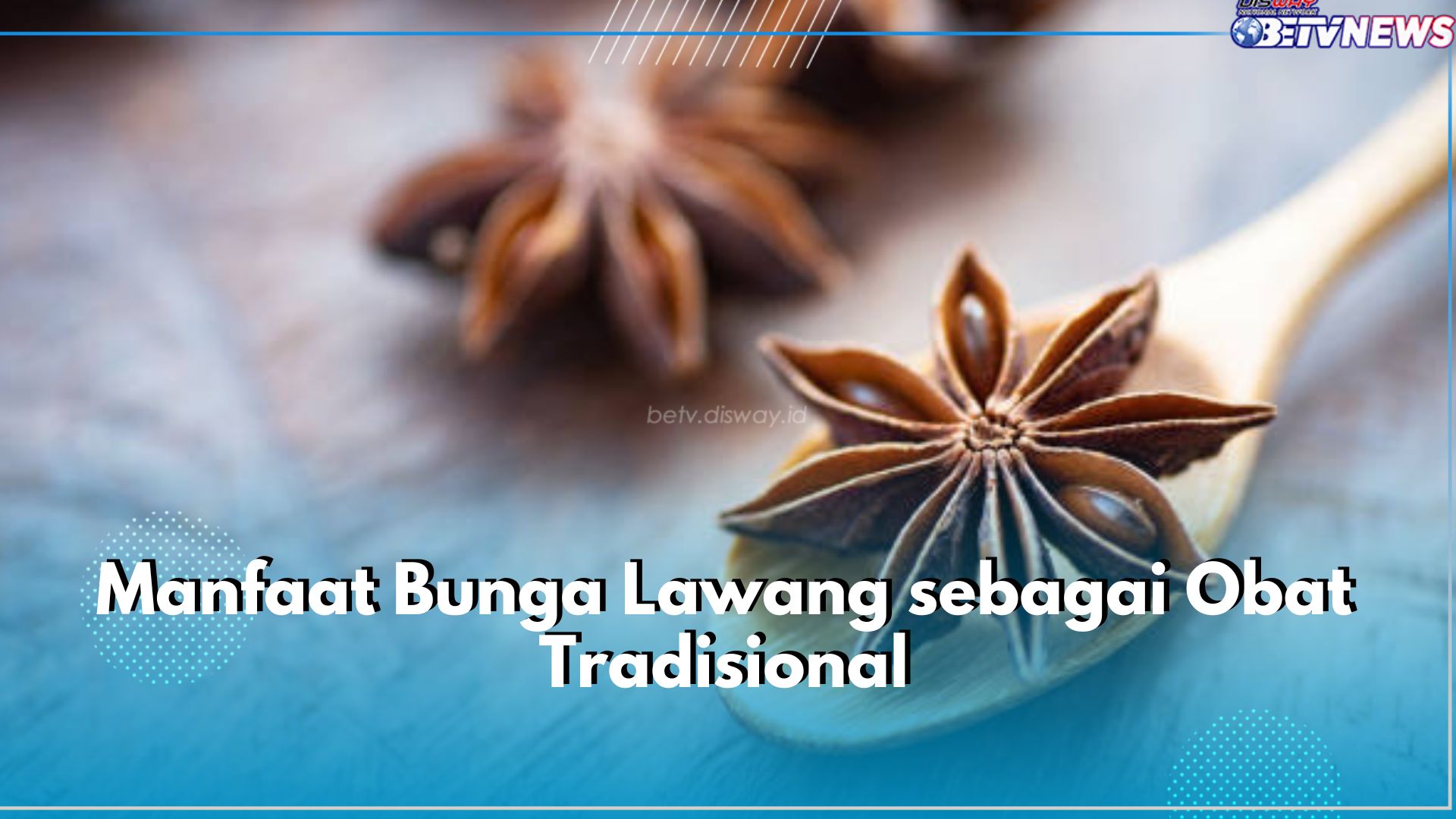 Wajib Tahu! Ini 5 Manfaat Bunga Lawang sebagai Obat Tradisional, Ampuh Redakan Batuk