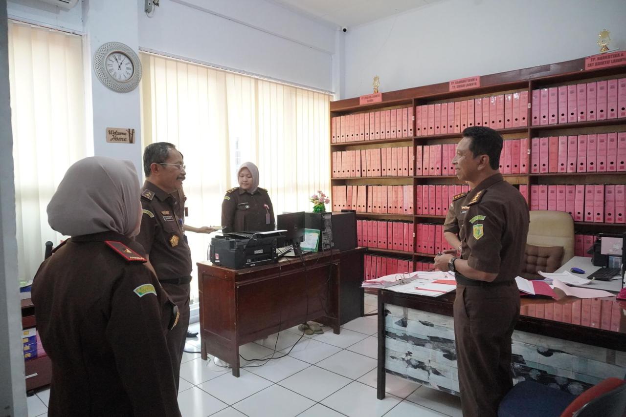 Lakukan Inspeksi Umum, Inspektur V Jaksa Agung Muda Kunjungi Kejaksaan Tinggi Bengkulu