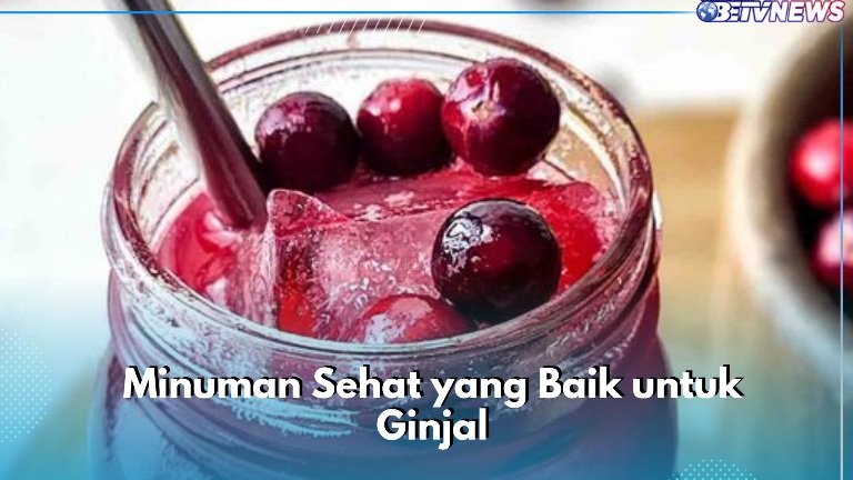 Jus Cranberry Dipercaya Ampuh Menjaga Kesehatan Ginjal, Cek Minuman Lainnya di Sini