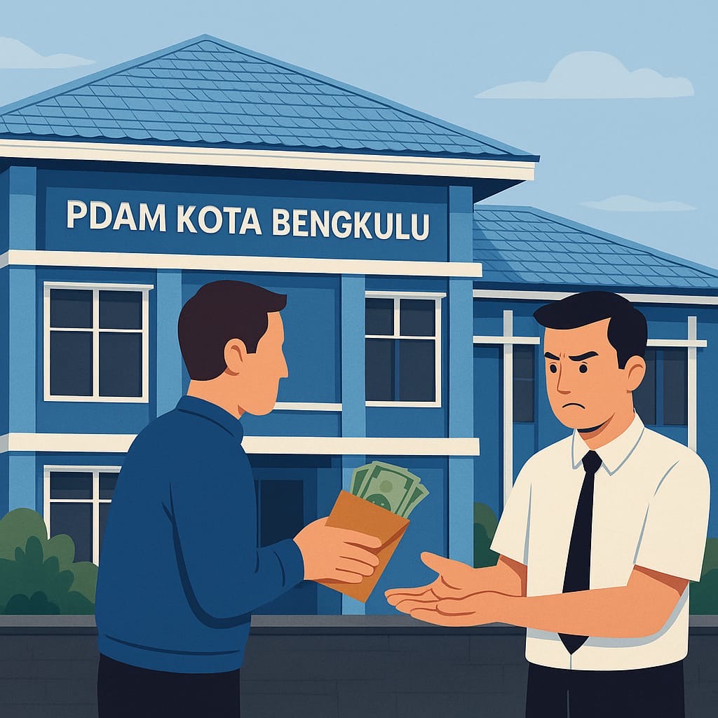 Aliran Dana Suap PHL PDAM Bengkulu Diduga Mengalir ke Oknum Pejabat, Kasus Segera Naik Penyidikan