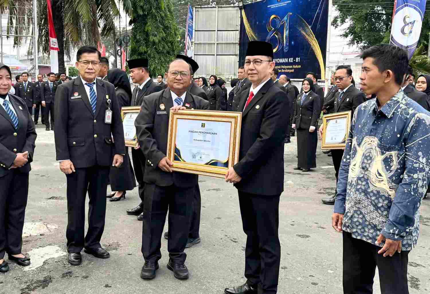 Pemkab Seluma Raih Penghargaan JDIHN Pemerintah Daerah 2026