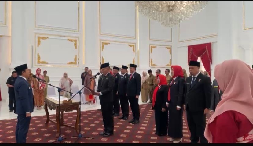 Pemkot Bengkulu Resmi Lantik 10 Pejabat Eselon II, Berikut Nama-namanya