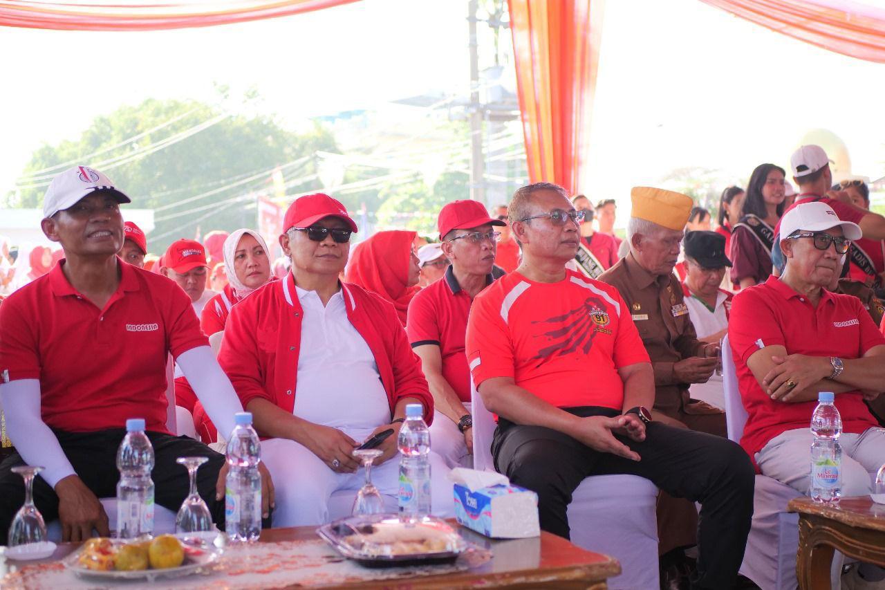 Ikuti Kirab Bendera Merah Putih, Kajati Bengkulu: Bukan Hanya Prosesi, Namun Simbol Persatuan