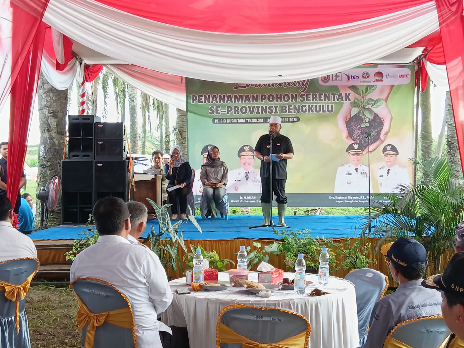 Helmi Hasan Launching Penanaman Pohon Serentak: Kita Belajar dari Bencana di Sumatera