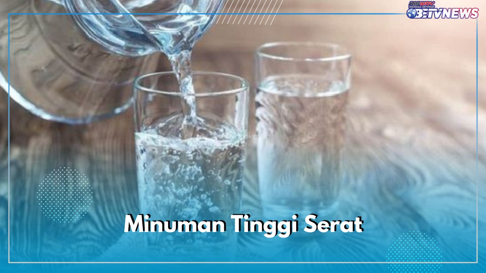 Lancarkan Pencernaan, Berikut 5 Rekomendasi Minuman Tinggi Serat Buat Kamu yang Susah Buang Air Besar