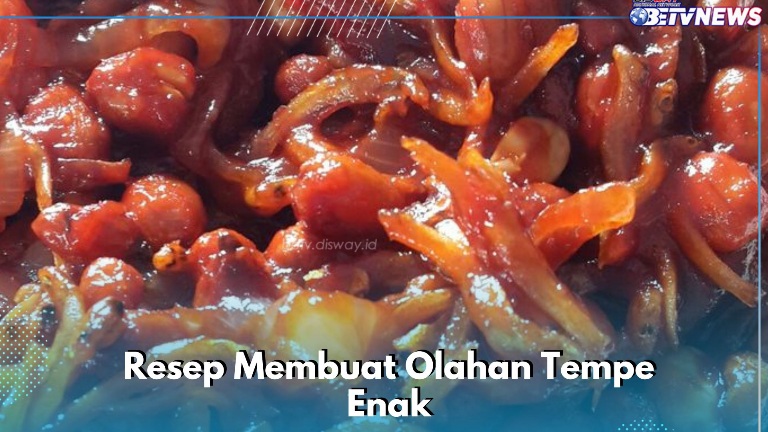 Cek di Sini! Resep dan Cara Membuat Tempe Balado Kacang Merah