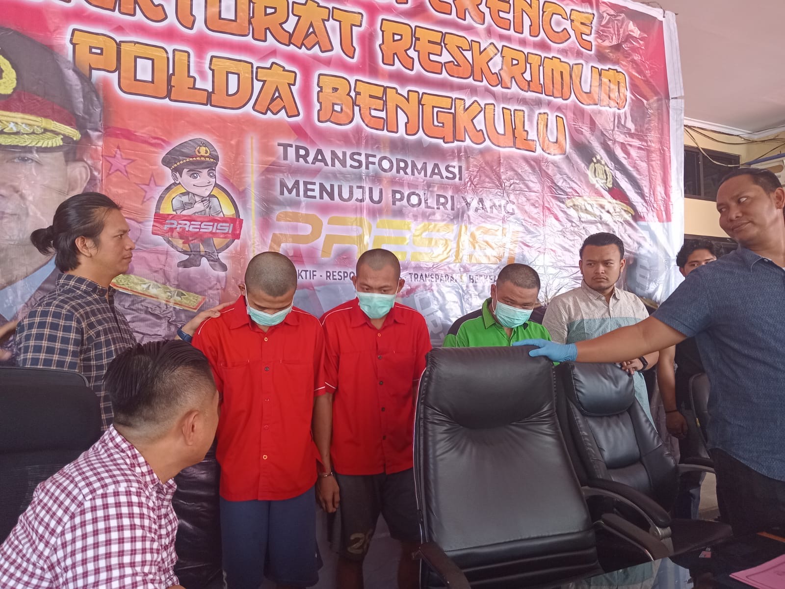 14 Hari Ops Musang Nala, Polda Bengkulu dan Polres Jajaran Bekuk 89 Tersangka