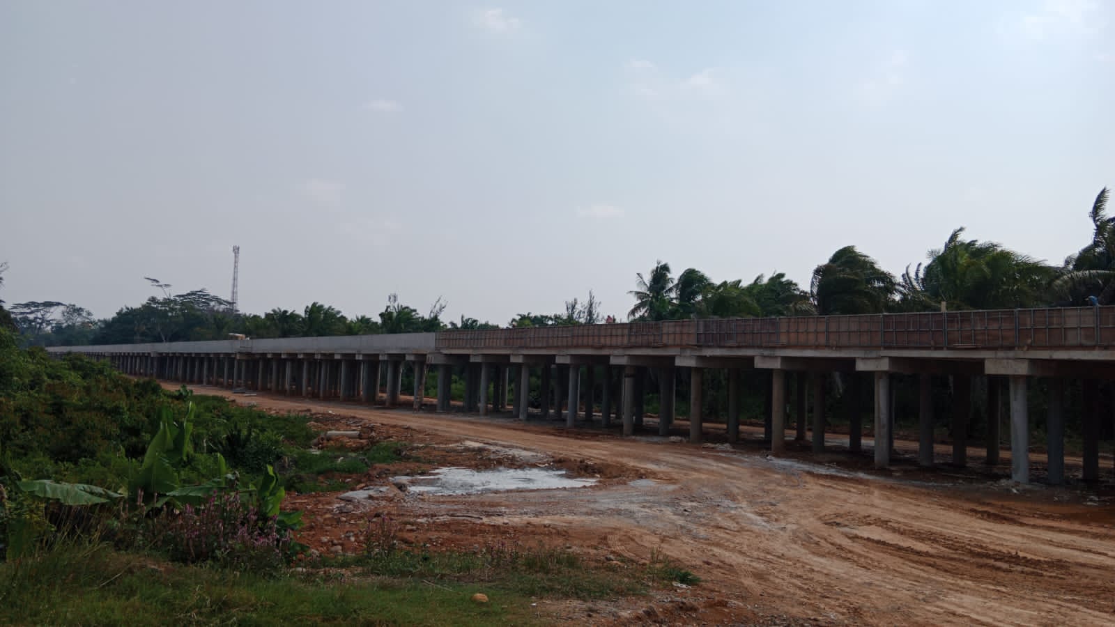 100 Truk Batu Bara Diarahkan Lewat Jembatan Elevated DDTS, Uji Beban Bangunan