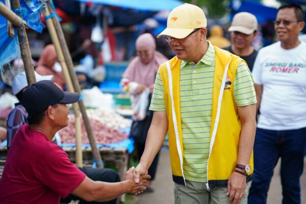 Dinilai Santun, Pedagang Pasar Pulau Baai Tetap Menginginkan Rohidin Mersyah Sebagai Gubernur 