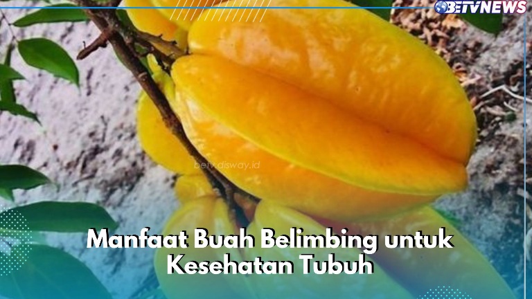 Cukup Konsumsi Buah Belimbing Sehari-hari, Ini 6 Manfaat yang Akan Dirasakan Bagi Kesehatan