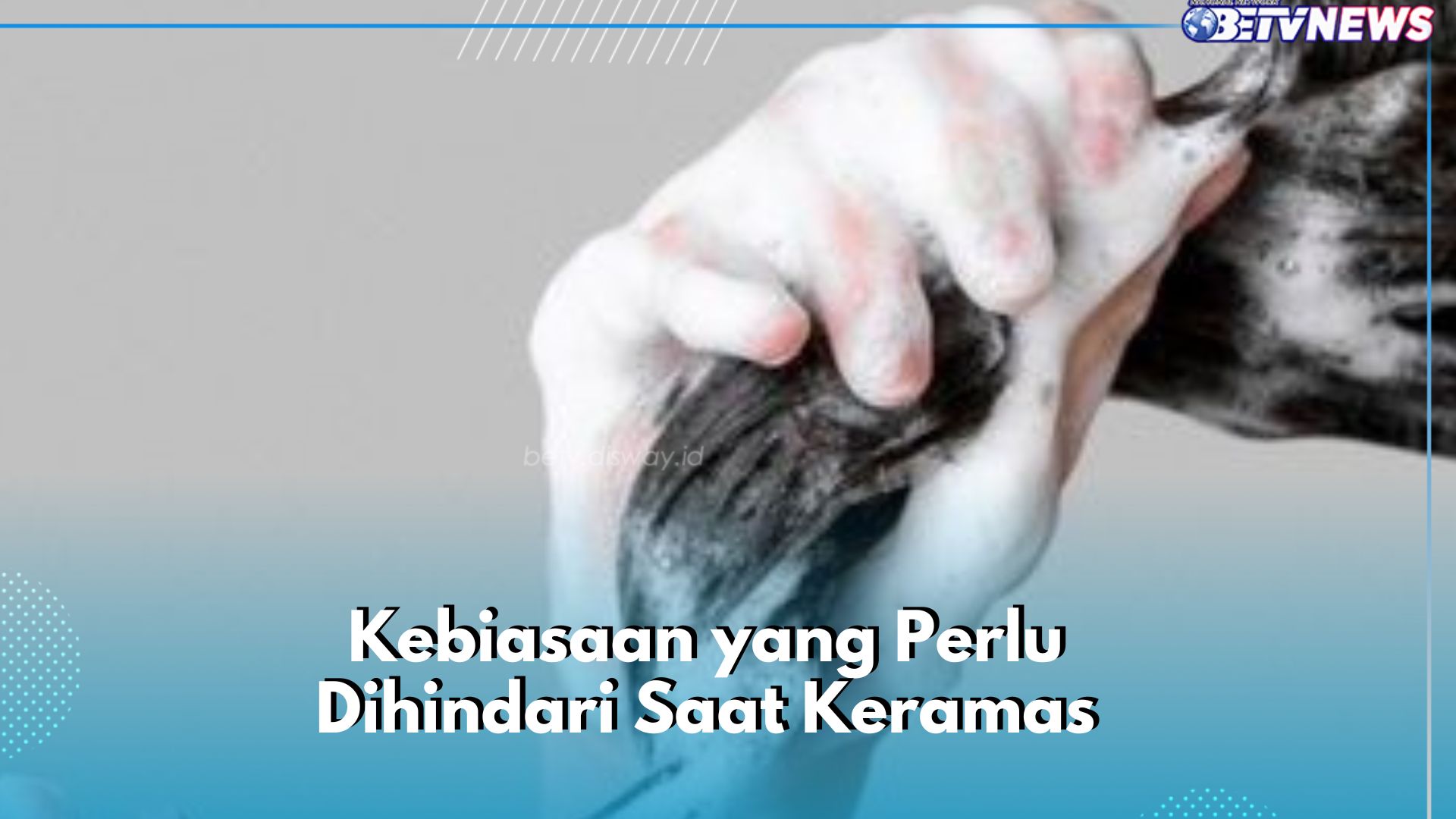 Kebiasaan Ini Bisa Bikin Rambut Beruban, Cek di Sini! Hati-hati Saat Keramas