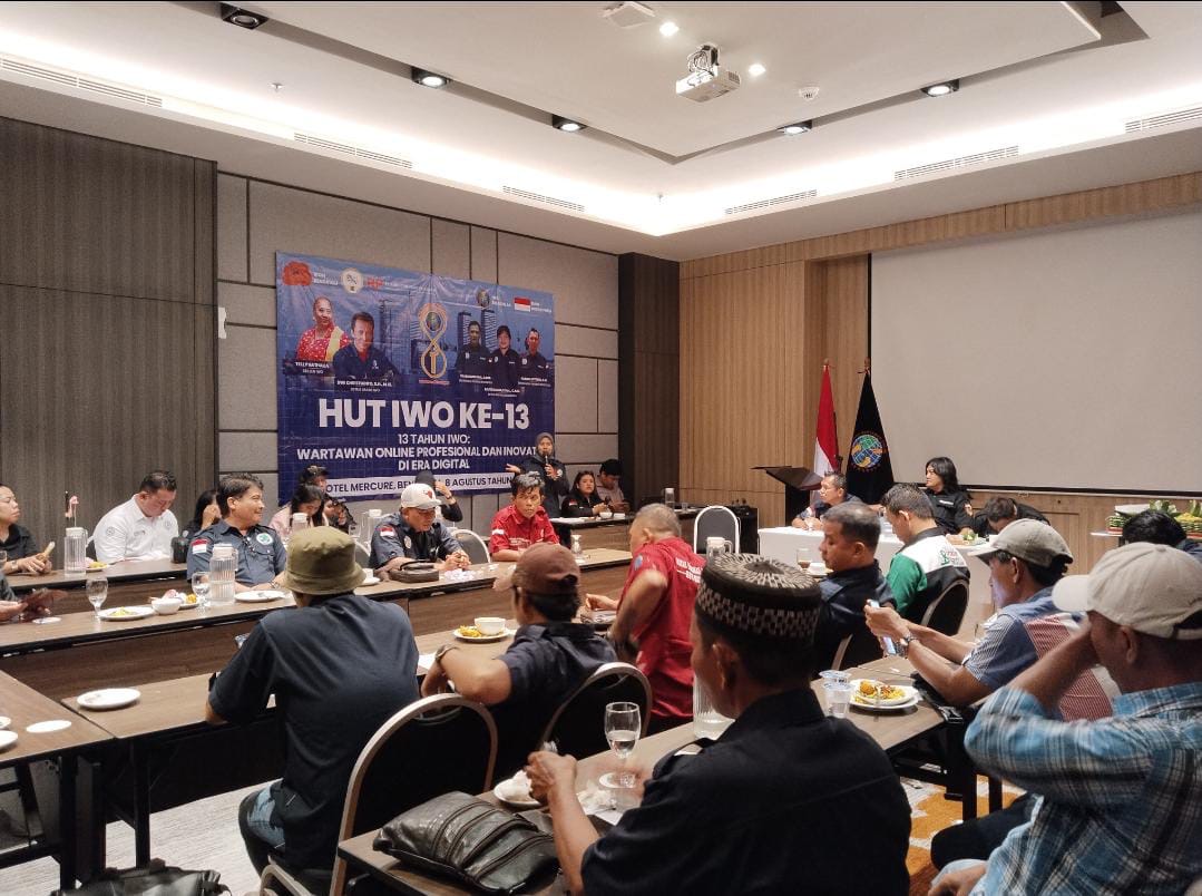 HUT ke-13, Ketua IWO Bengkulu Ajak Wartawan Online Jaga Profesionalisme di Era Digital