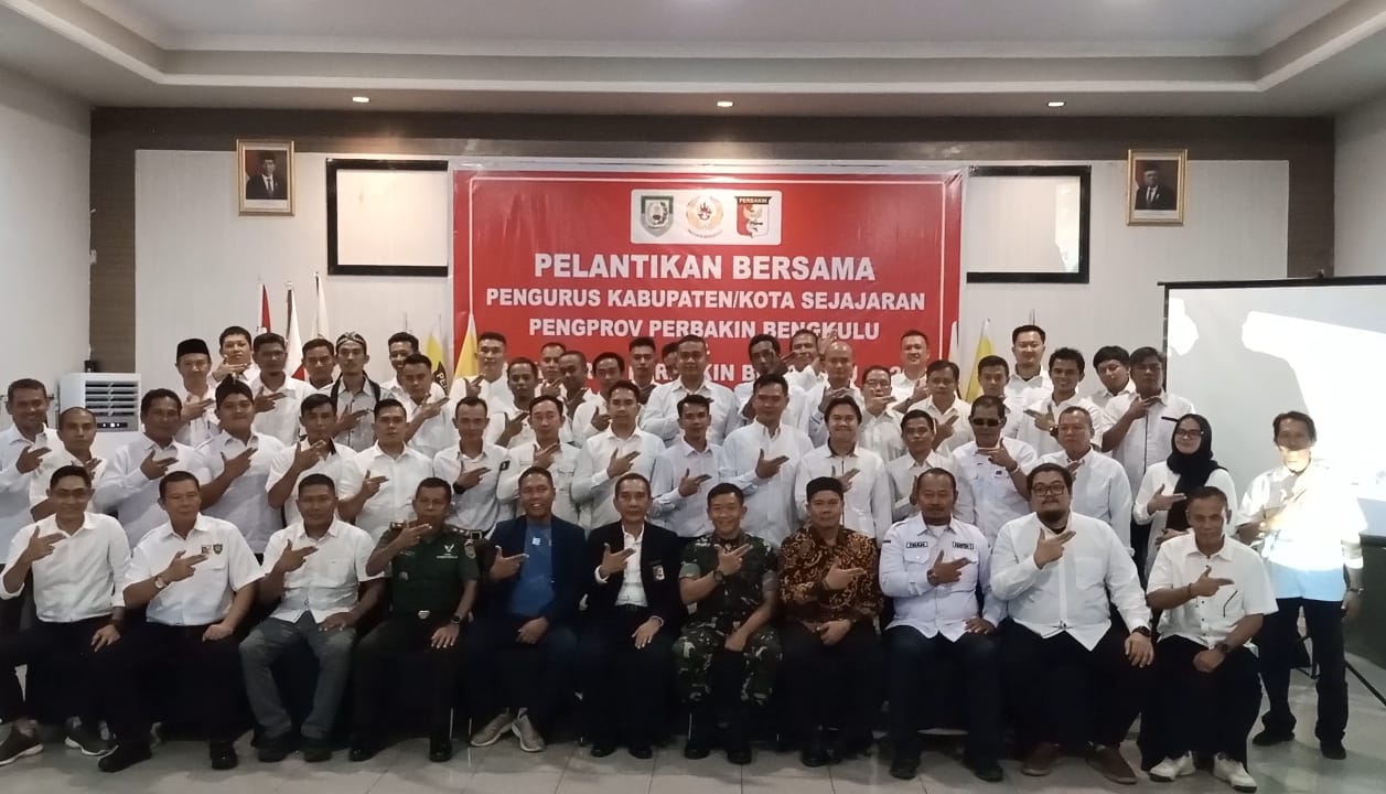 6 Pengurus Perbakin Kabupaten/Kota se-Provinsi Bengkulu Resmi Dilantik 