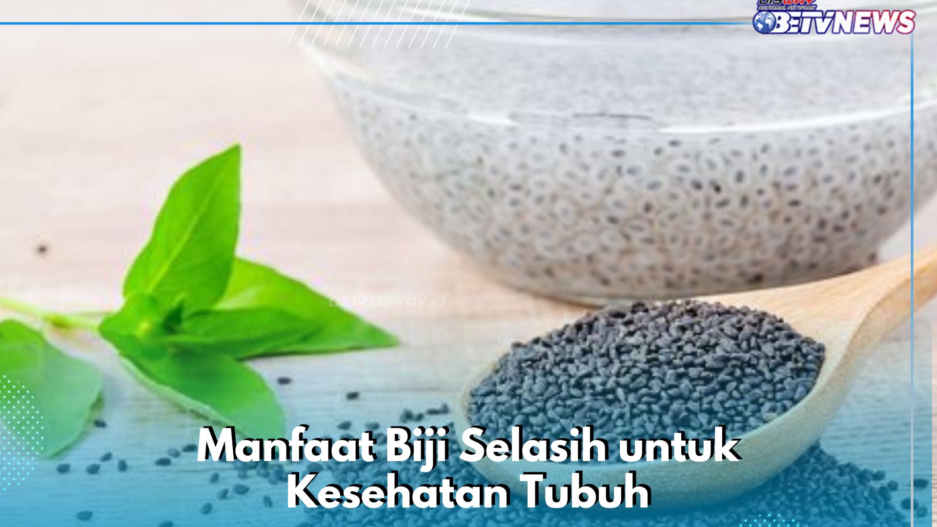 Biji Selasih Baik untuk Kesehatan Tulang, Ini Manfaat Lainnya yang Perlu Kamu Ketahui