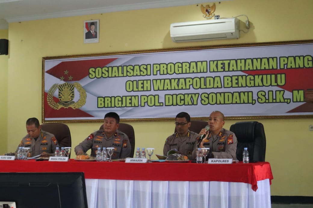 Wakapolda Bengkulu Kunjungi Polres Seluma, Dorong Percepatan Program Ketahanan Pangan