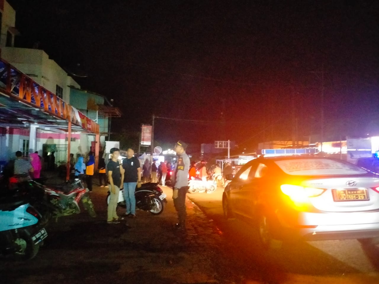 Mini Market Mata Air di Bengkulu Utara Nyaris Terbakar