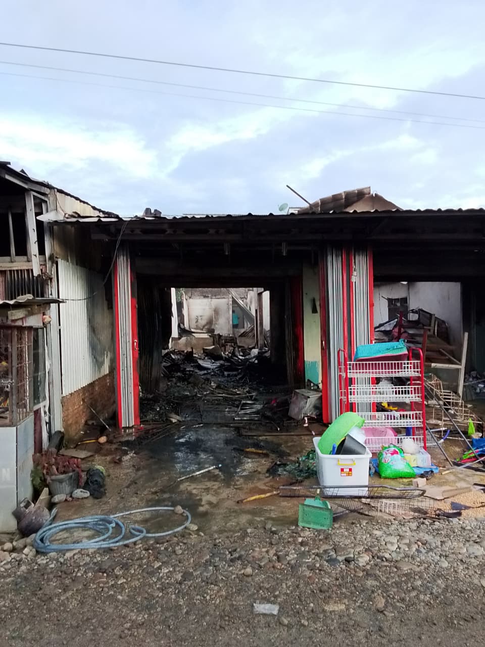 3 Ruko Pasar Kamis Bengkulu Utara Ludes Terbakar, Kerugian Capai Rp3,7 Miliar