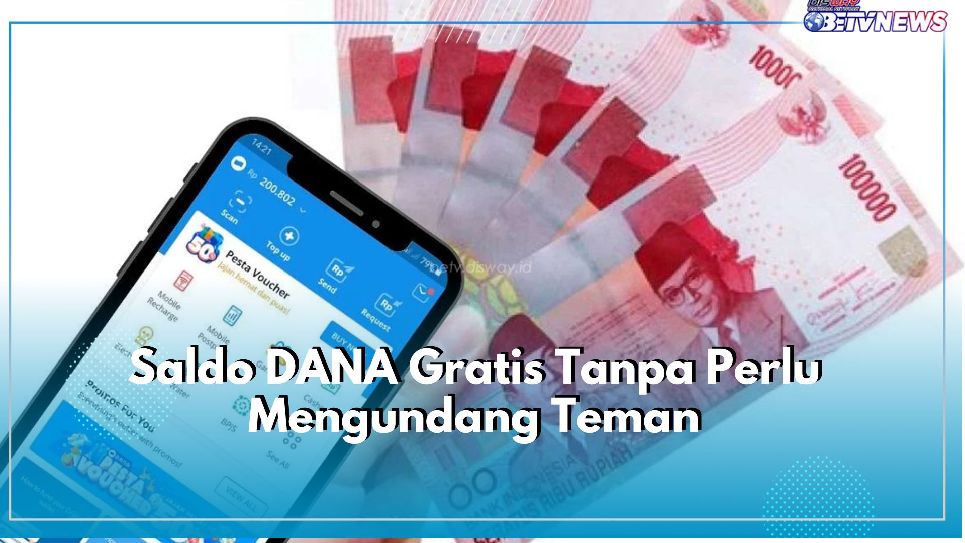 Cocok Buat Introvet! Ini 3 Cara Dapat Saldo DANA Gratis Tanpa Undang Teman, Tertarik Buat Coba?