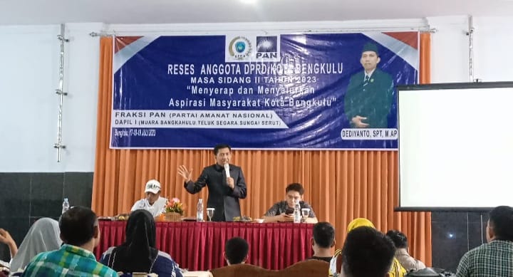 Dediyanto Anggota DPRD Kota Bengkulu: Program BPJS Kesehatan Gratis, Akan Dikawal Untuk Masyarakat