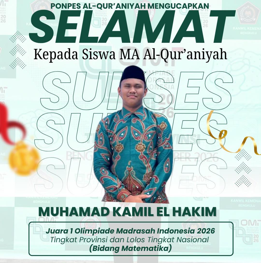 Siswa Ponpes Al-Qur’aniyah Manna Juara 1 OMI Provinsi, Siap Berlaga di Tingkat Nasional