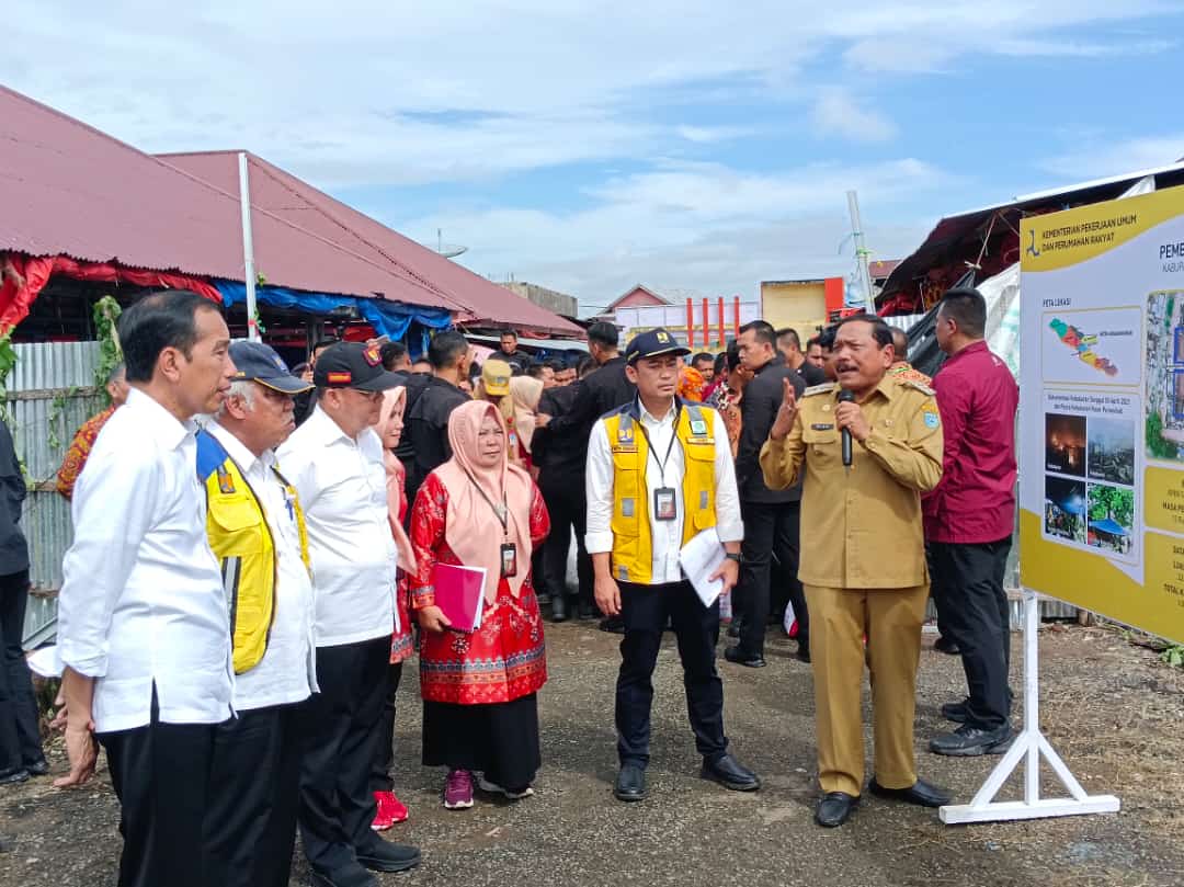 Presiden RI Kunjungi Pasar Purwodadi, Ini Janji Joko Widodo Untuk Masyarakat Bengkulu Utara