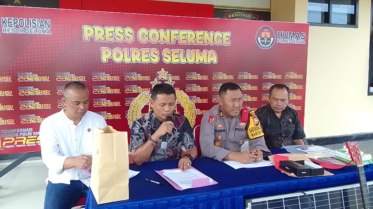 5 Pelaku Kejahatan Dibekuk Saat Operasi Musang Nala Polres Seluma, Tempo 14 Hari