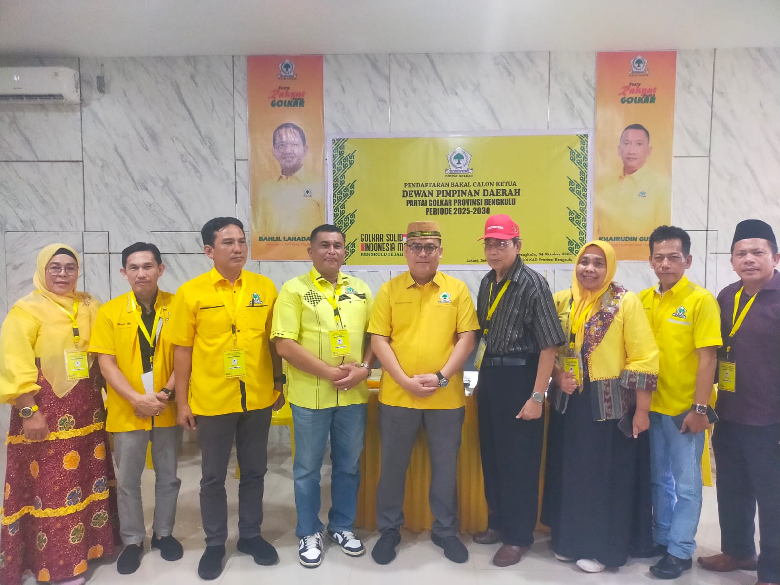 Direstui DPP, Syamsulrachman Berpeluang Aklamasi di Musda ke-XI Partai Golkar Provinsi Bengkulu