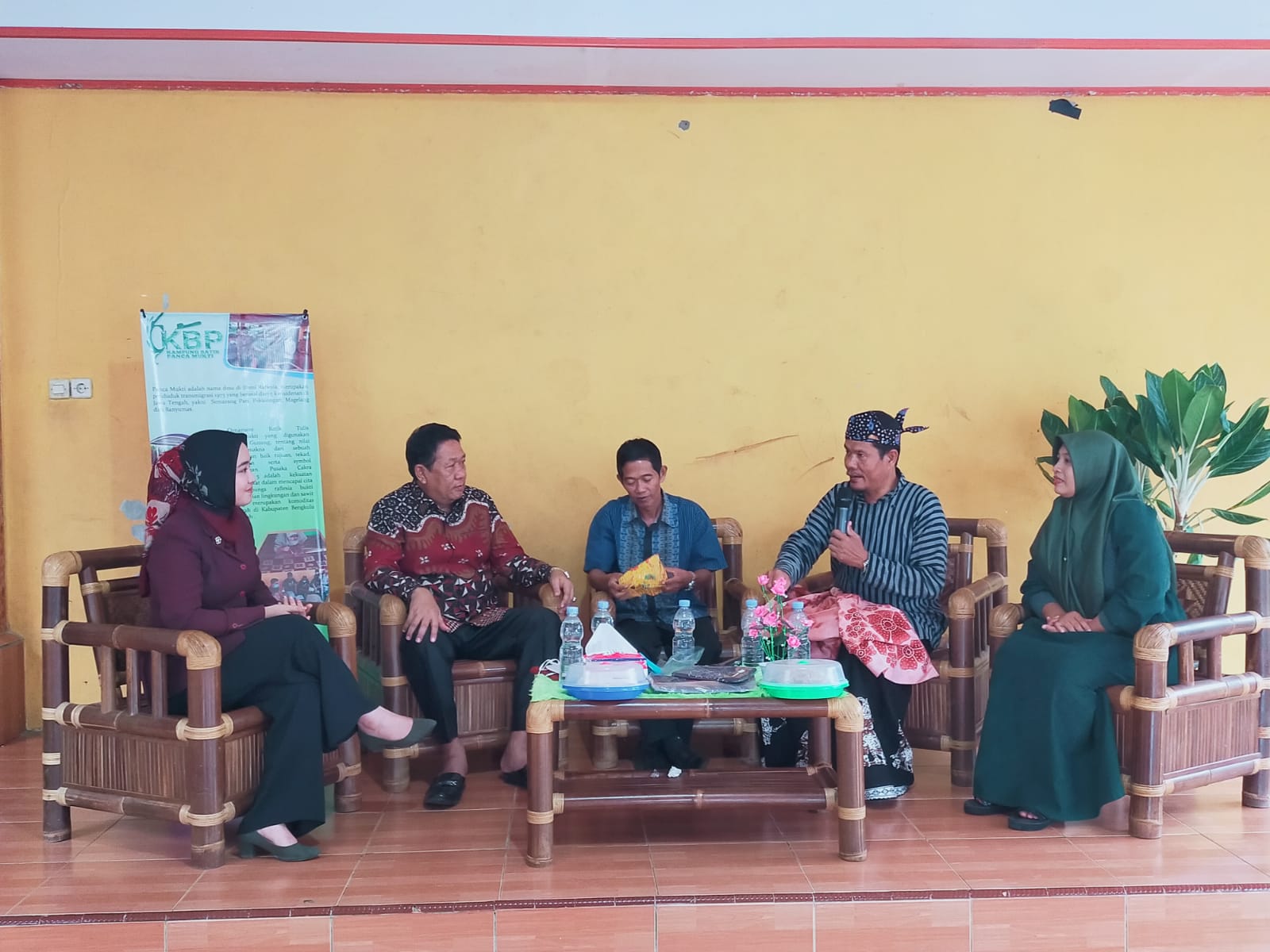 Desa Panca Mukti Miliki Batik Khas, Ihsan Fajri: Kita Akan Terus Dukung Desa Berinovasi