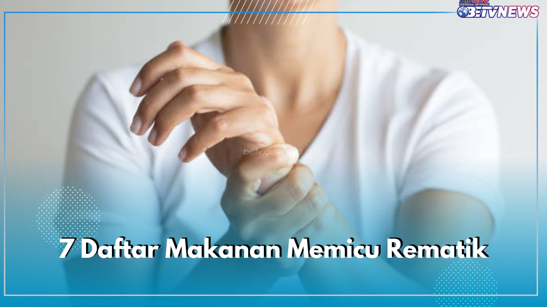 7 Daftar Makanan Memicu Rematik, Sebaiknya Hindari!