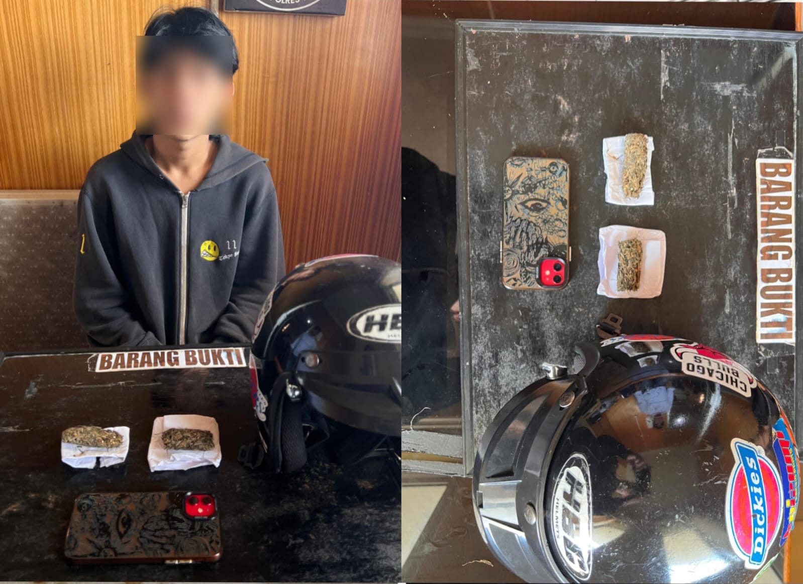 Remaja di Bengkulu Diringkus Polisi Saat Transaksi Ganja, Bandar Masih Buron