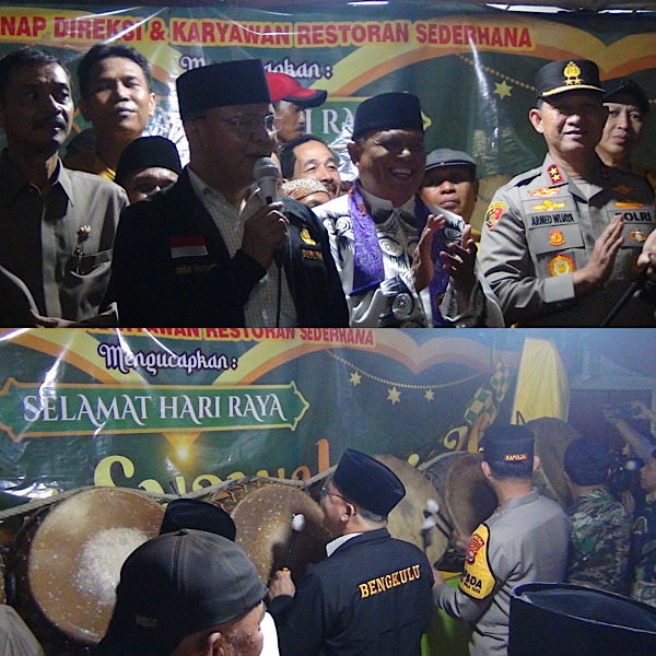 Gubernur Bengkulu dan Forkopimda Rayakan Malam Takbiran Bersama Warga