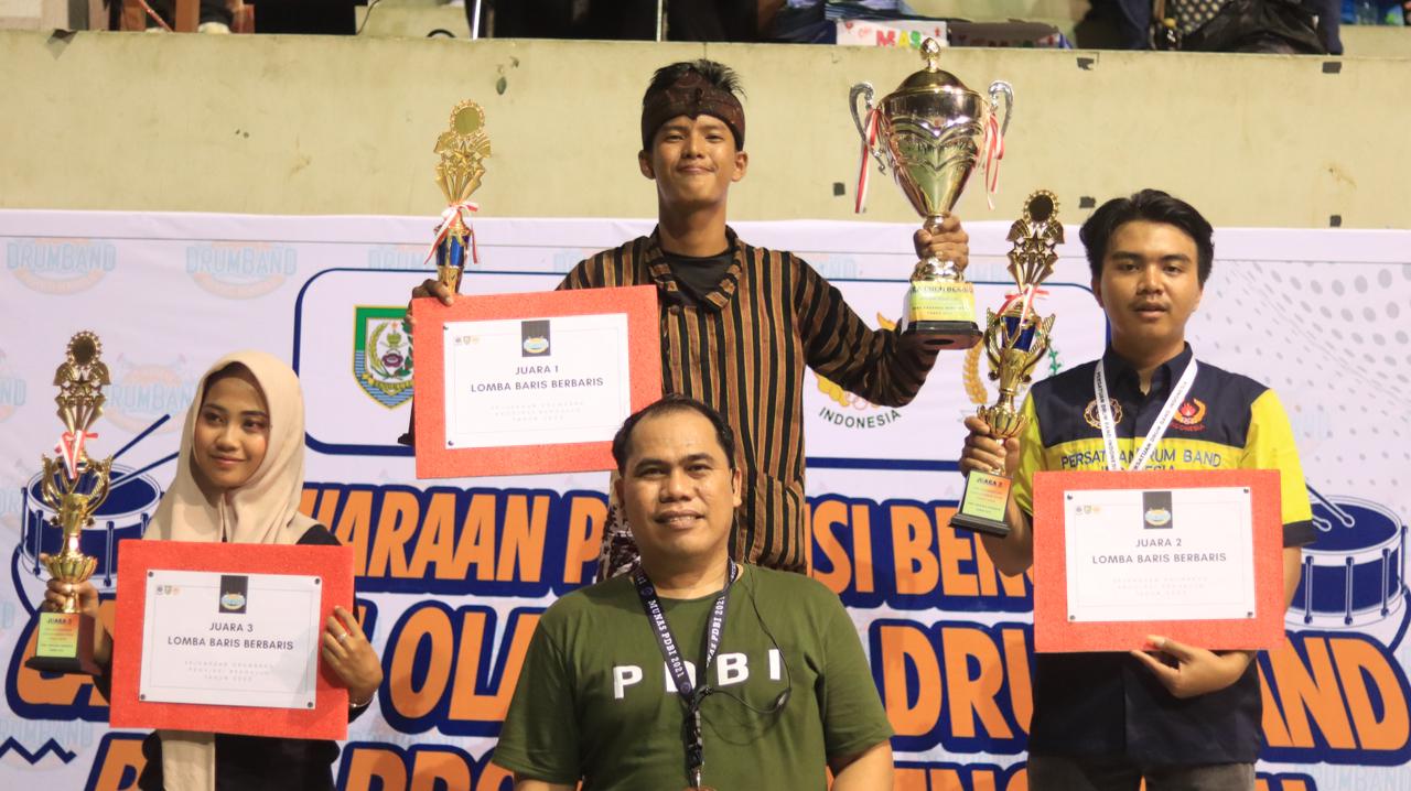 KDBM SMANDA Juara Umum Kejuaraan Drum Band Provinsi Bengkulu