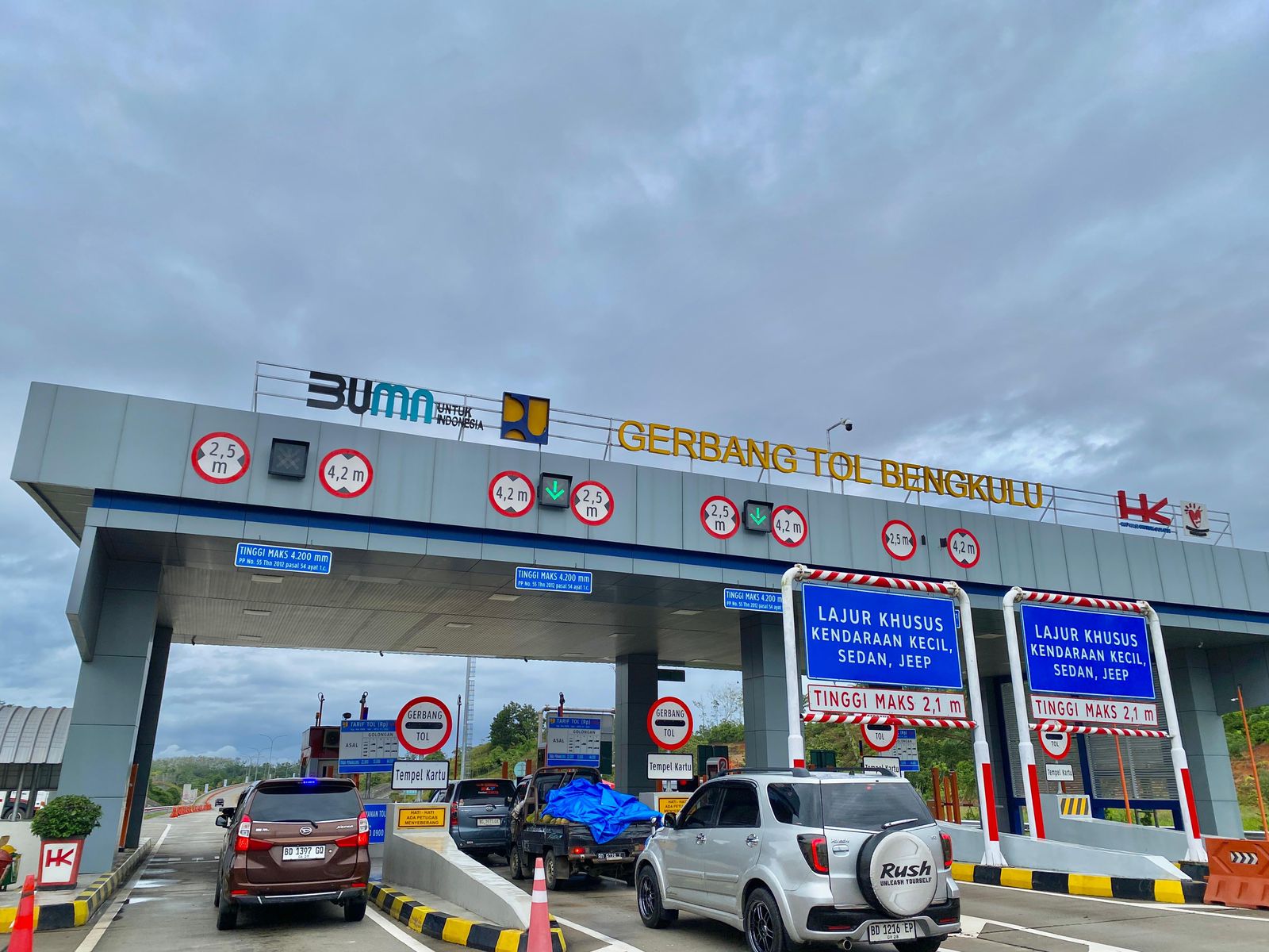 Penyesuaian Tarif Baru Tol Bengkulu-Taba Penanjung Resmi Berlaku 3 Januari 2025