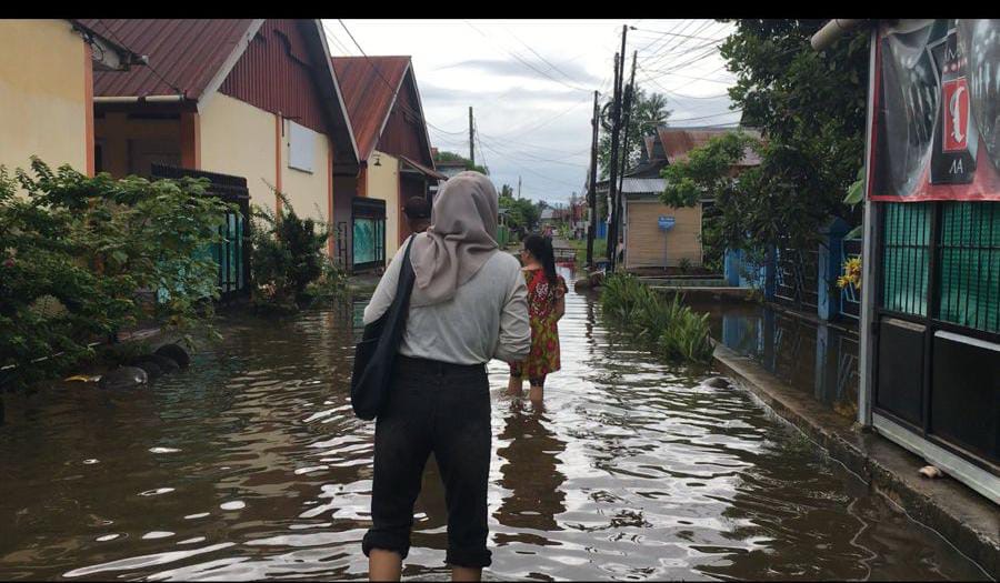 Hujan Deras Sebabkan 100 Rumah di Rawa Makmur Bengkulu kebanjiran, Bantuan Belum Datang