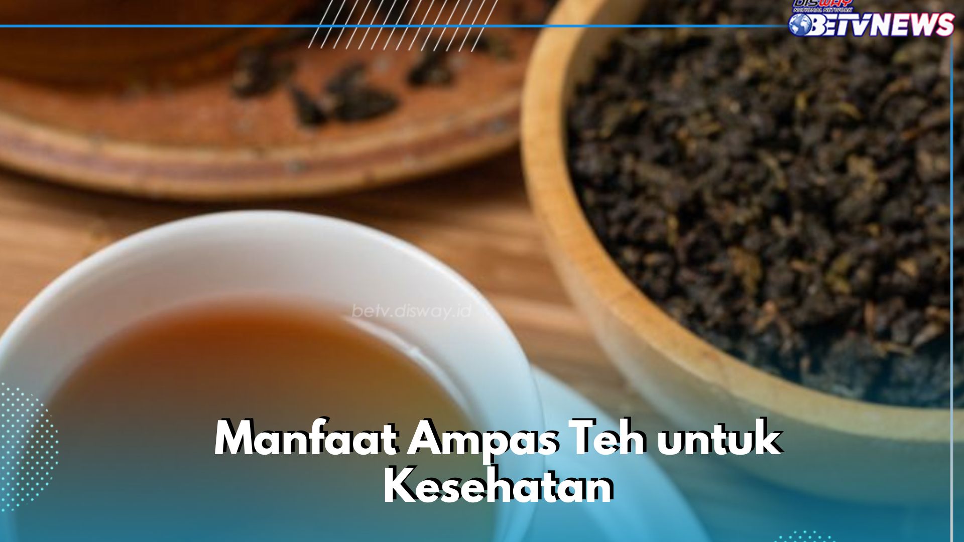 Bisa Hilangkan Sel Kulit Mati, Ini Manfaat Ampas Teh yang Aman Digunakan Sehari-hari