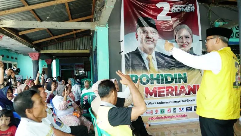 Masyarakat Desa Bajak 1 Bengkulu Tengah Mengaku Cocok dengan Program Rohidin-Meriani