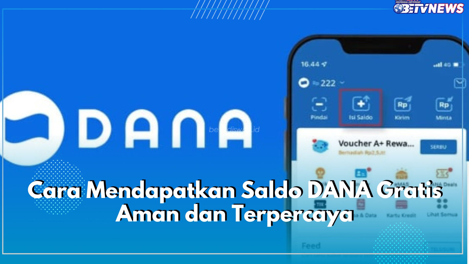 Langsung Cair! Dapatkan Saldo DANA Gratis Edisi Akhir Pekan hingga Rp250.000, Cek Cara Klaimnya di Sini