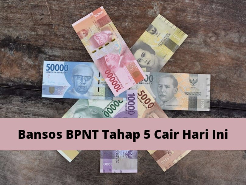 Alhamdulillah Bansos Bpnt Tahap 5 Cair Hari Ini Pemilik Kks Segera