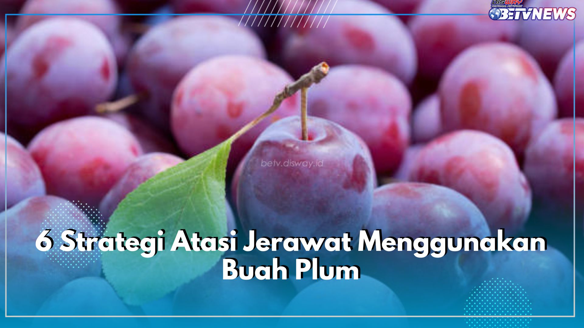 6 Strategi Atasi Jerawat Menggunakan Buah Plum, Yuk Terapkan Caranya di Sini