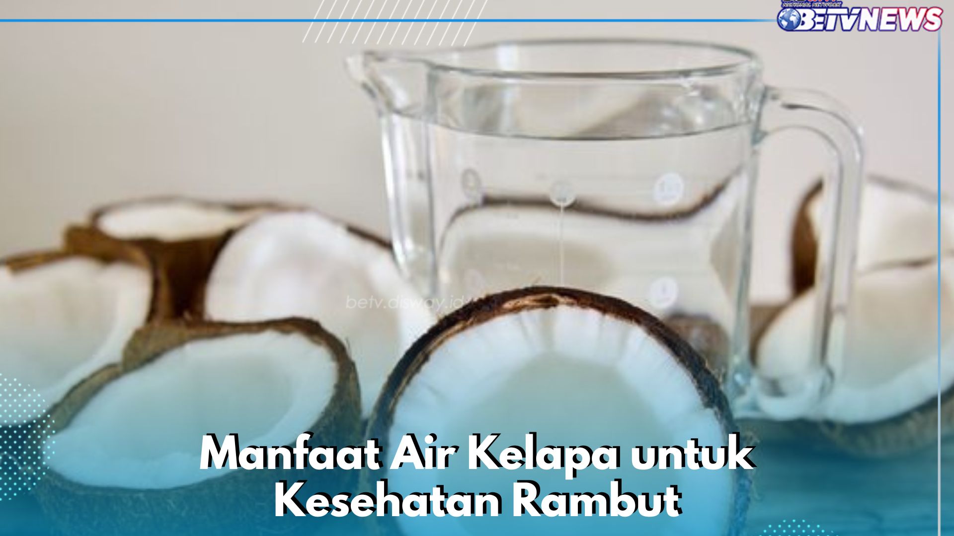 Manfaat Lain Konsumsi Air Kelapa bagi Kesehatan Rambut, Ampuh Mengurangi Ketombe