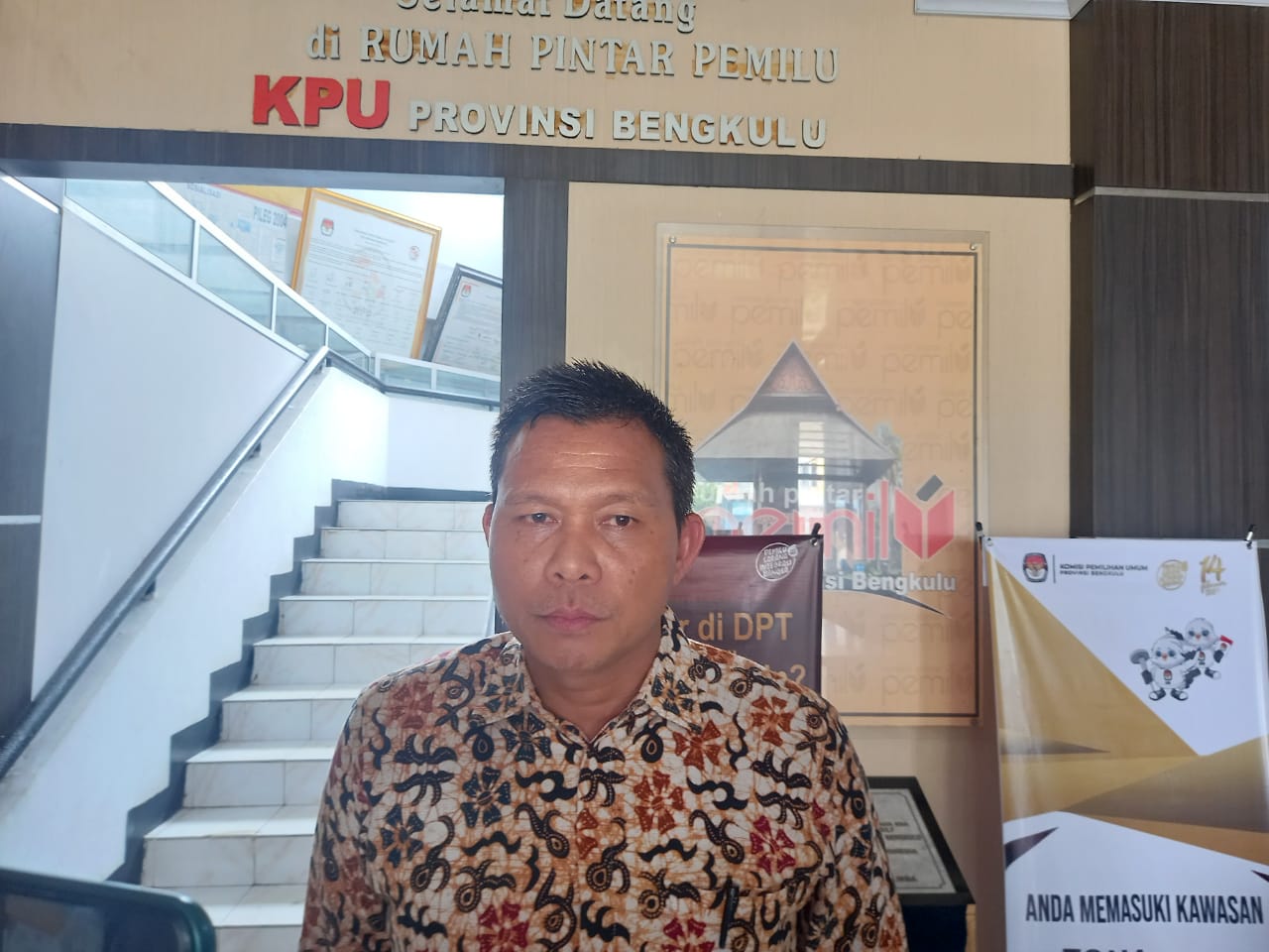 KPU Tetapkan 607 DCT DPRD Provinsi Bengkulu, Berkurang Dua Orang