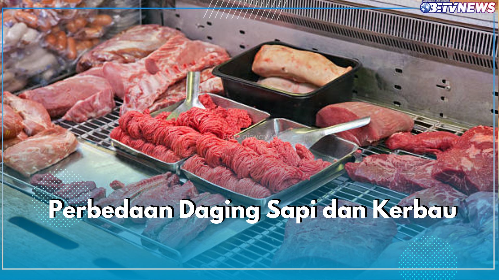 Terlihat Mirip, Ini 5 Cara Mudah Bedakan Daging Sapi Dan Kerbau