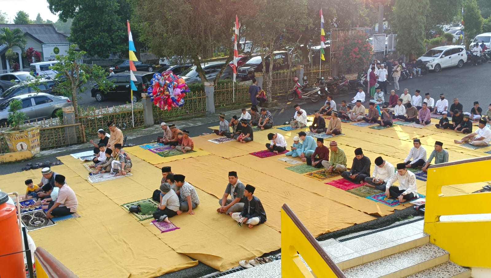 Salat Idul Adha di Masjid Agung Baitul Makmur Rejang Lebong, Sepi Jemaah