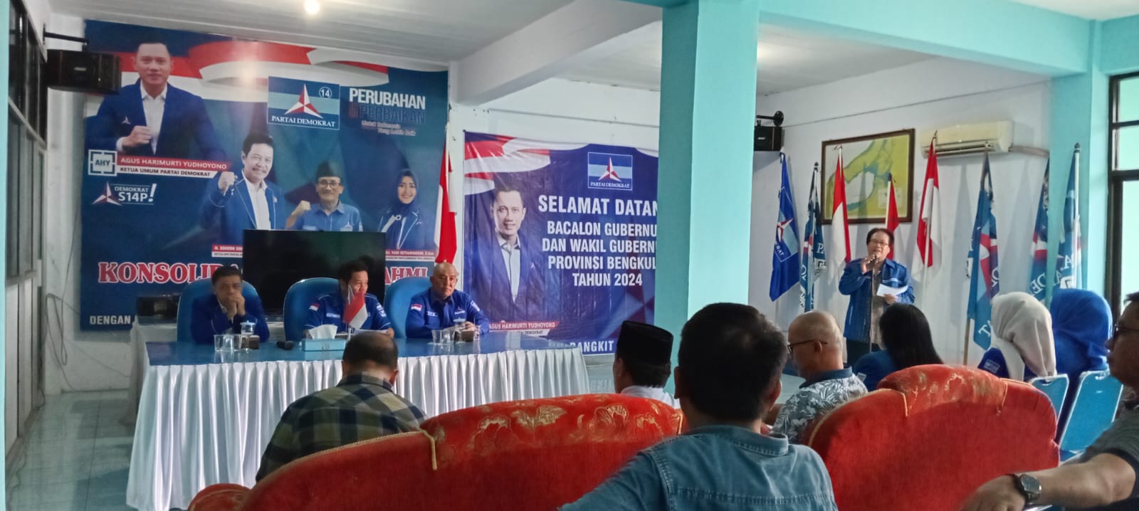 DPW Partai Demokrat Bengkulu Masih Membuka Pendaftaran Calon Gubernur dan Wakil Gubernur