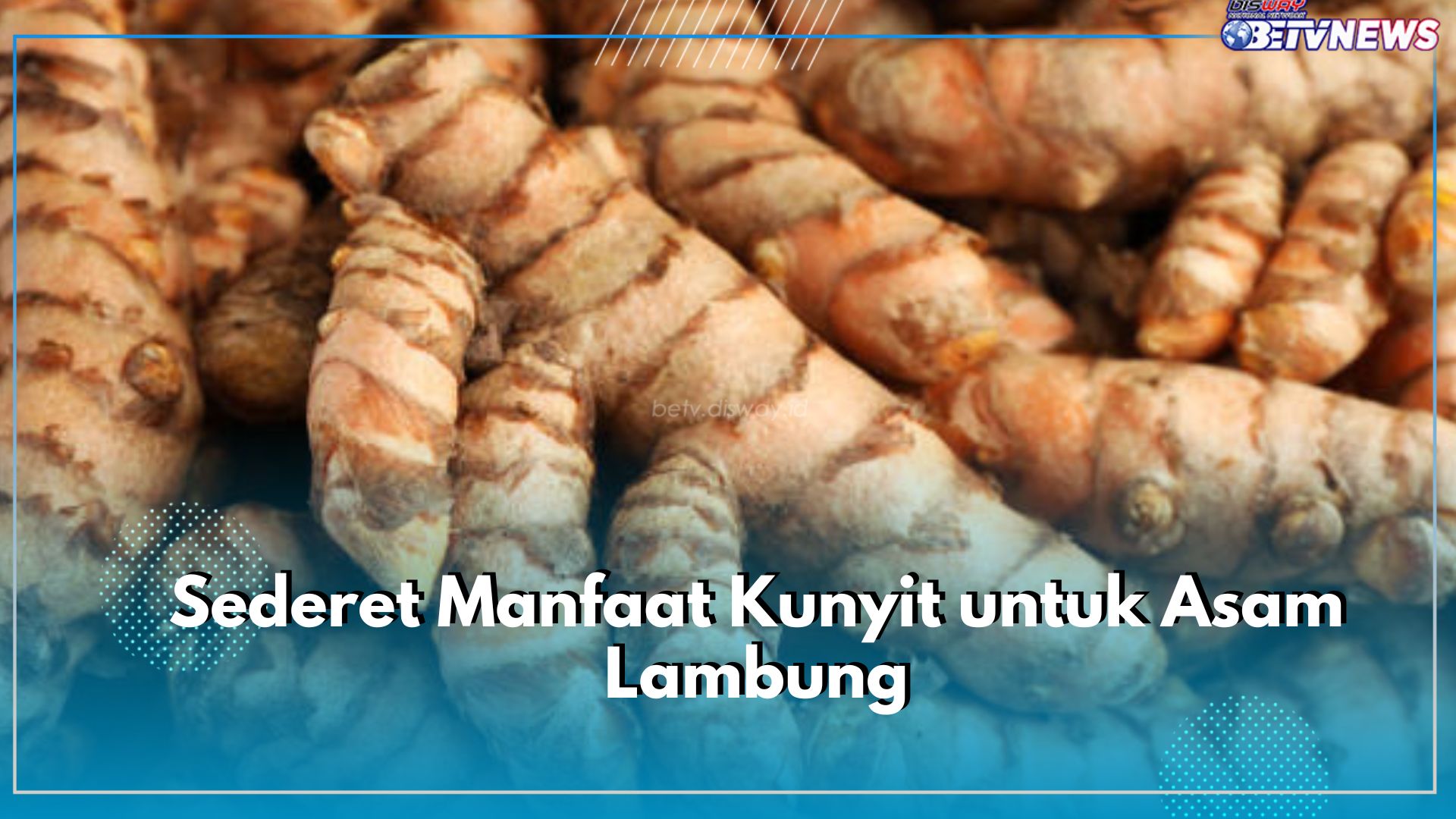 Sederet Manfaat Kunyit untuk Asam Lambung, Salah Satunya Redakan Mual hingga Heartburn