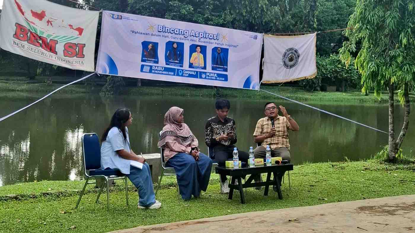 BEM KBM UNIB Gelar Bincang Aspirasi, Angkat Isu Kesejahteraan dan Perlindungan Guru