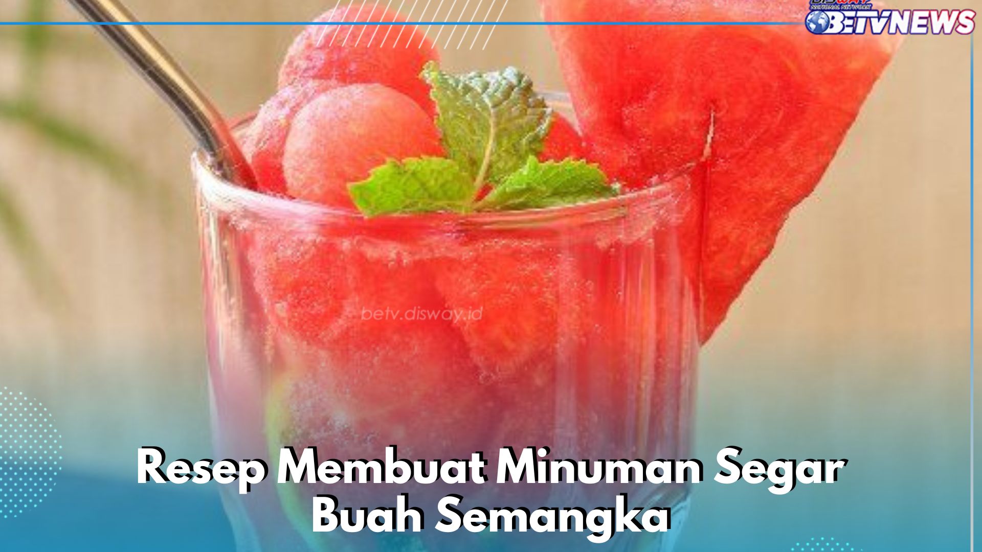 Resep Minuman Segar Sehari-hari, Cobain Es Lemon Semangka Ini, Dijamin Bikin Nagih