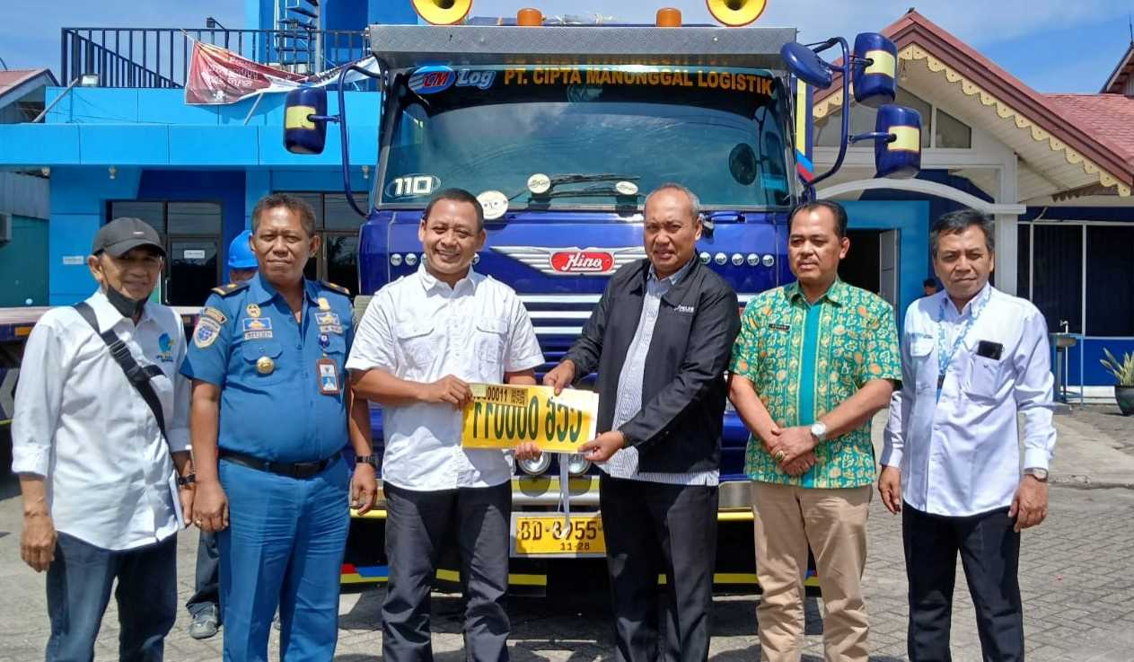 PT. Pelindo Regional 2 Bengkulu Terapkan STID kepada Truk Angkutan di Pelabuhan Pulau Baai