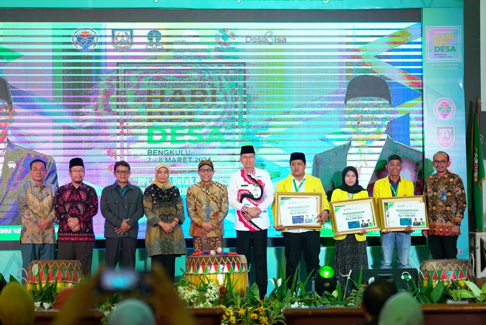 Mendes PDTT Hadiri Peringatan Hari RPL Desa di Bengkulu, Ini yang Disampaikan