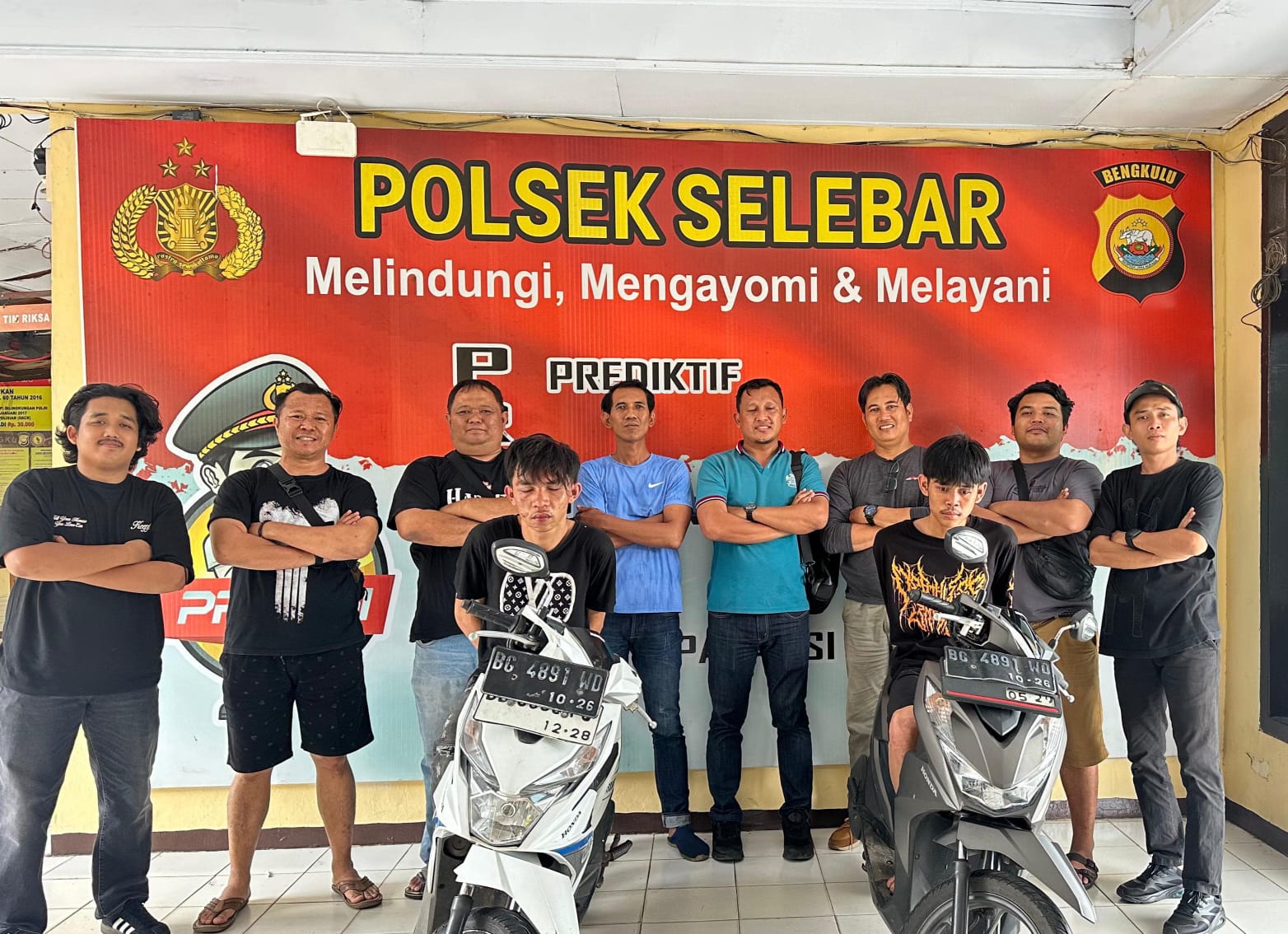 Kakak Beradik Asal Lintang Diringkus Polisi